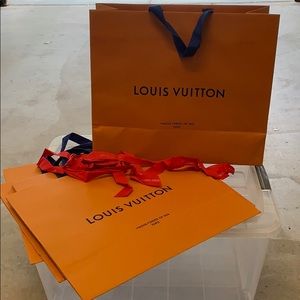 Louis Vuitton Shopping Bags (5 total)